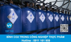 Bình CO2 trong Công Nghiệp Thực Phẩm - Giải Pháp An Toàn và Hiệu Quả cho Sản Xuất Thực Phẩm