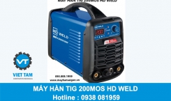 Máy hàn HD WELD MMA200 - Sức mạnh trong dáng vẻ nhỏ gọn