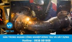 Hàn trong ngành công nghiệp đóng tàu và xây dựng